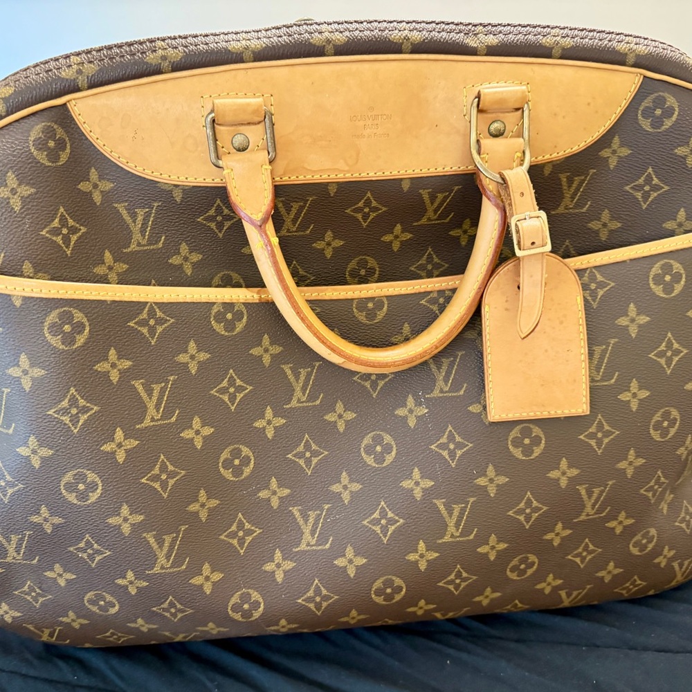 Louis Vuitton Monogram Tote in Brown and Tan